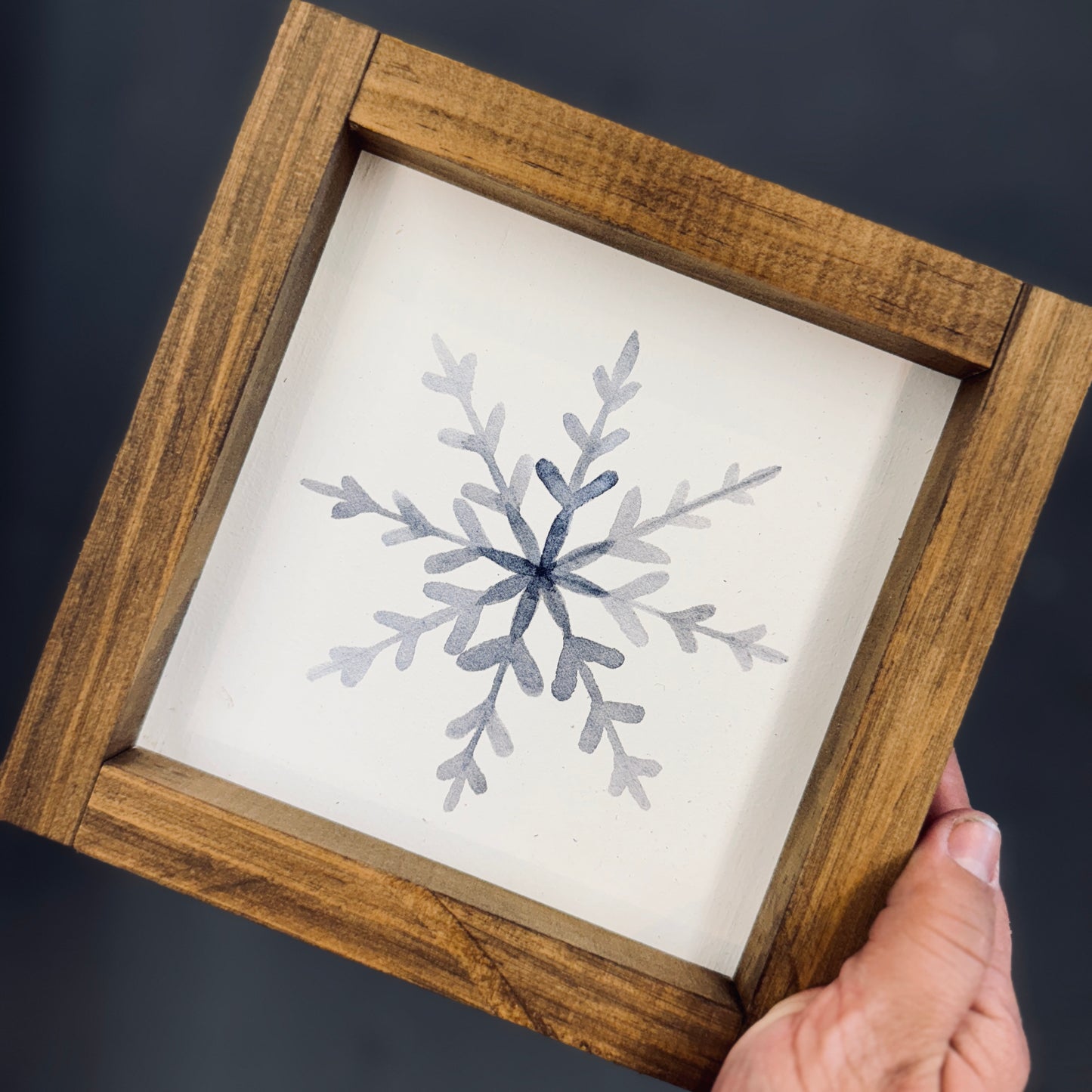 Snowflake (watercolor)