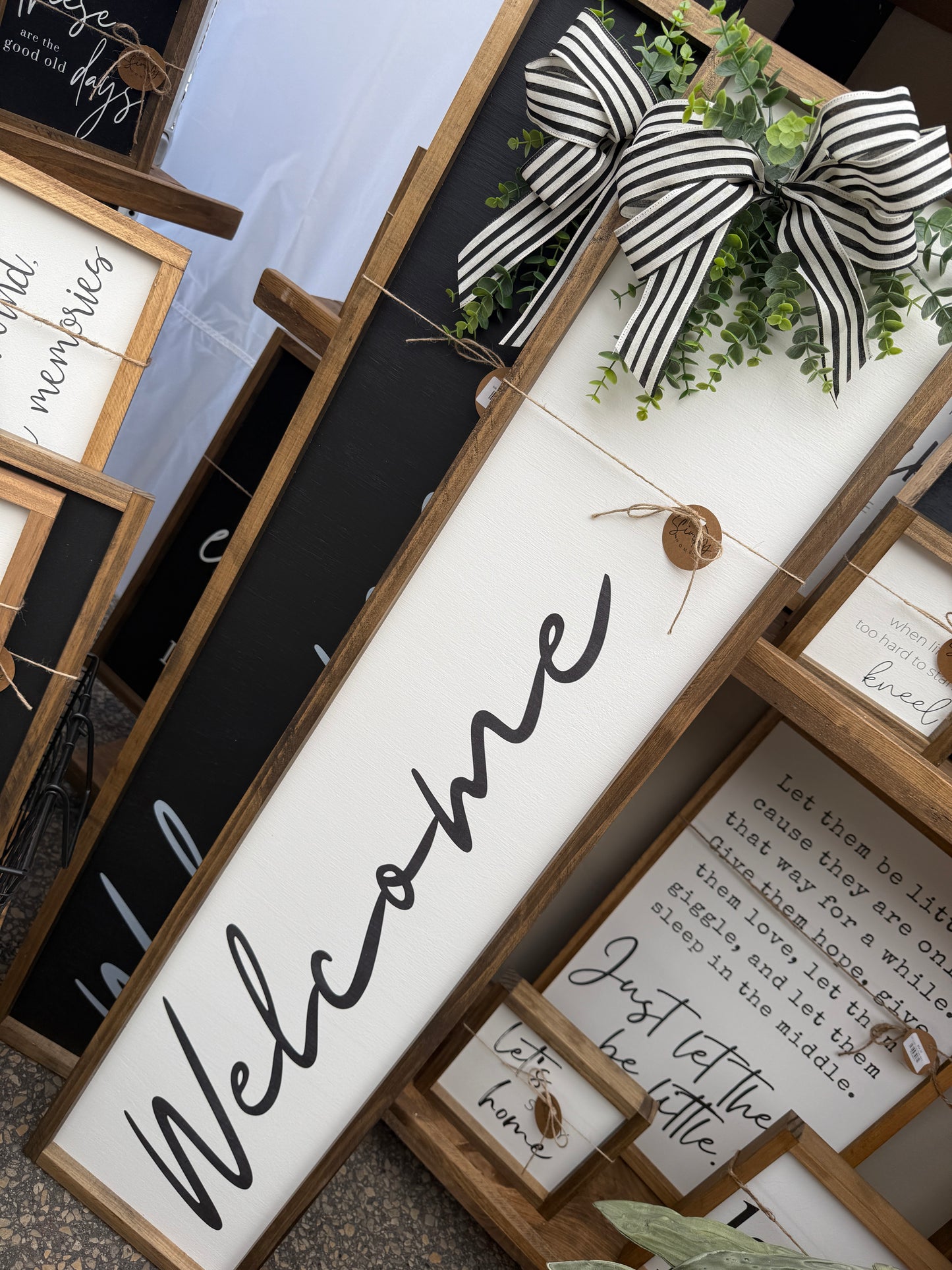 Welcome Porch Sign