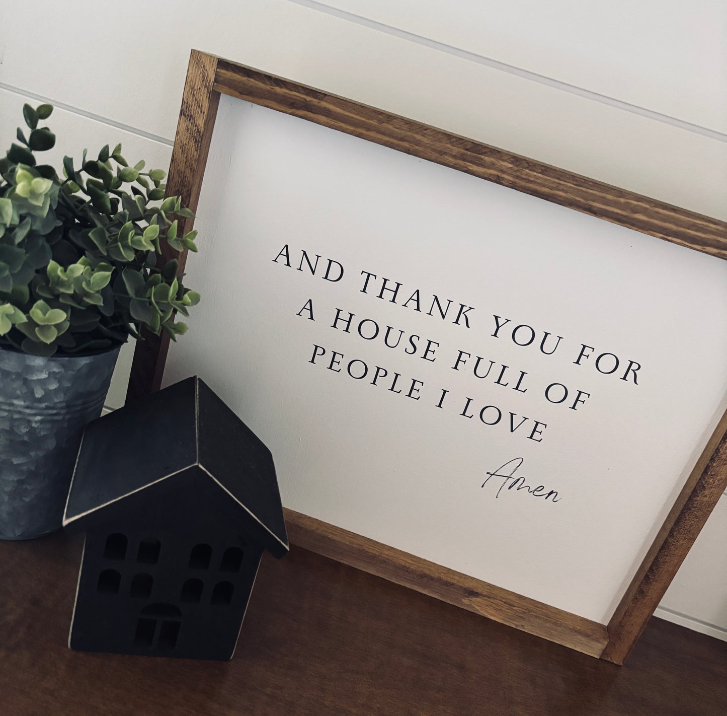 Thank You for a House Full