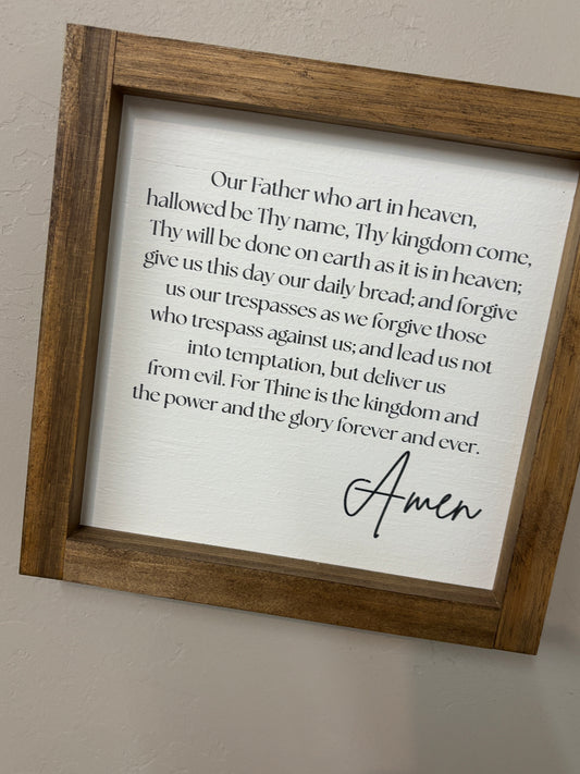 The Lord's Prayer