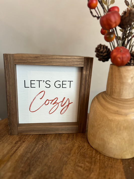 Let's Get Cozy