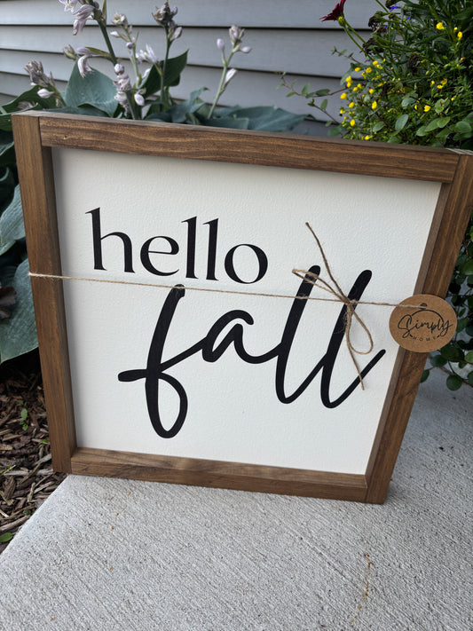 Hello Fall