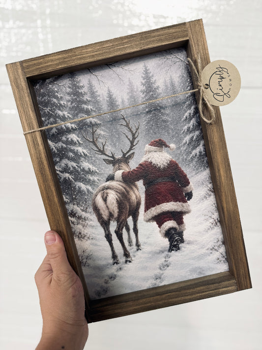 Santa & Reindeer