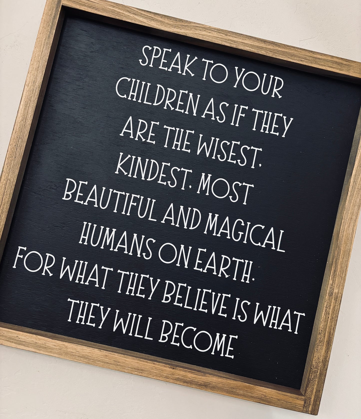 Speak to Your Children