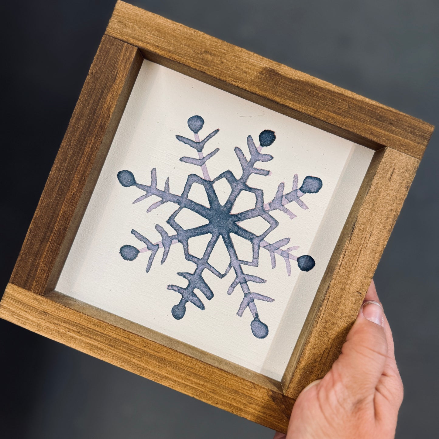 Snowflake (watercolor)