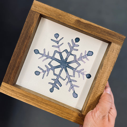 Snowflake (watercolor)