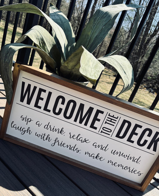 Welcome to the Deck